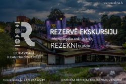 Atpūtas un ceļojumu piedāvājumi 25.07.2026 - 01.08.2026 Piesakies ekskursijai un atklāj Rēzekni! Rēzeknes pilsētas TIC